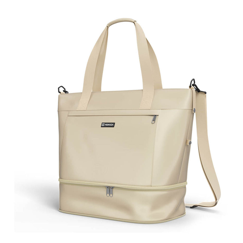 Numada Sporttasche Beige wasserabweisend 35 L - Sport & Freizeit