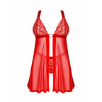 Obsessive Morgenrock aus Acryl in Schwarz für Komfort - Mode & Accessoires