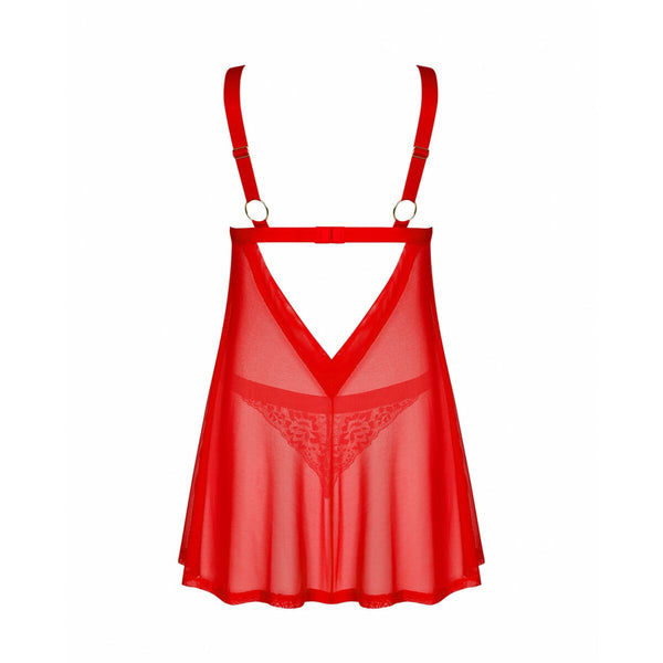 Obsessive Morgenrock Schwarz aus hochwertigem Acryl - Mode & Accessoires