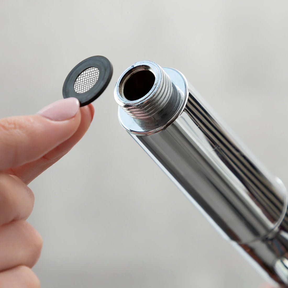 Öko-Dusche mit Druckpropeller und Reinigungsfilter Heliwer – Detailansicht 5