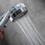 Öko-Dusche Heliwer mit Druckpropeller und Reinigungsfilter