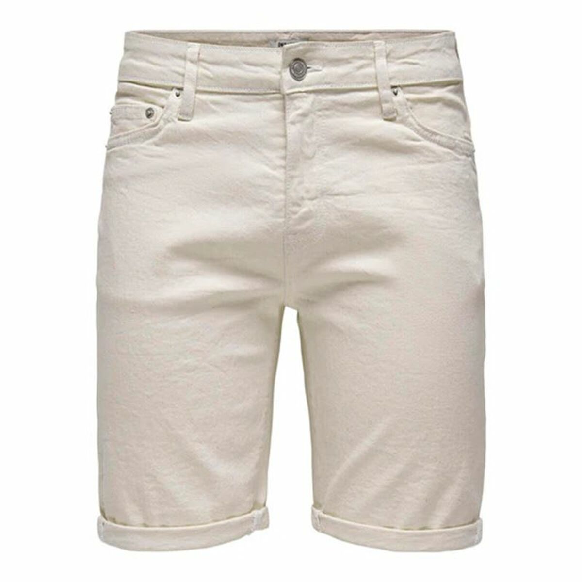 Only & Sons Herren Shorts – Beigefarben Stylisch Und Komfortabel