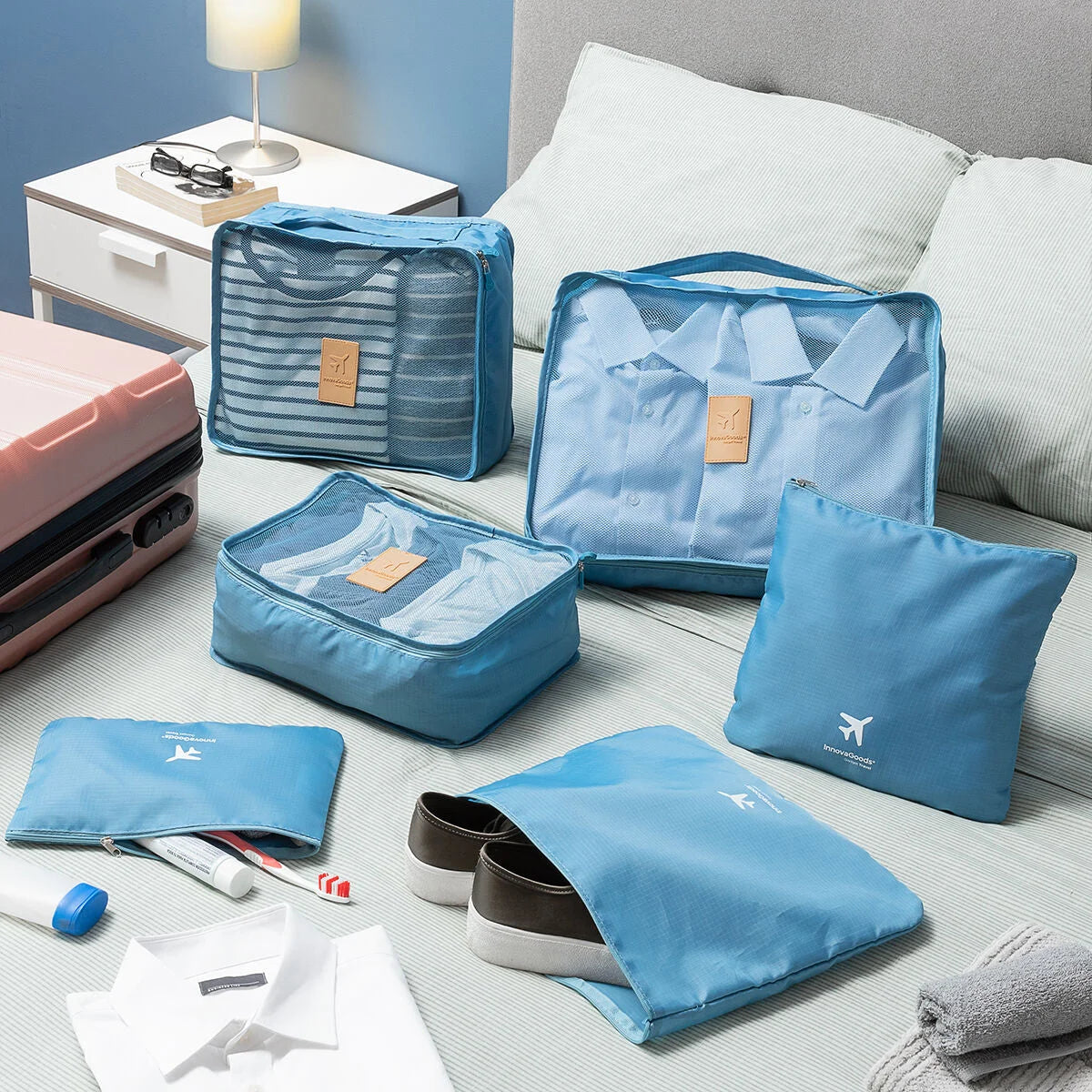 Koffer-Organizer Luggan – 6-teilig