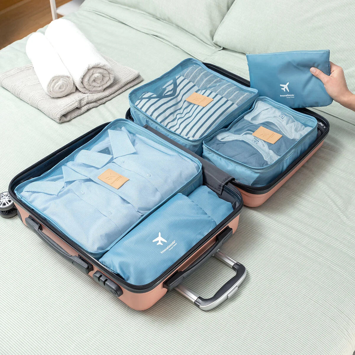 Koffer-Organizer Luggan – 6-teilig – ausgewählte Produktansicht