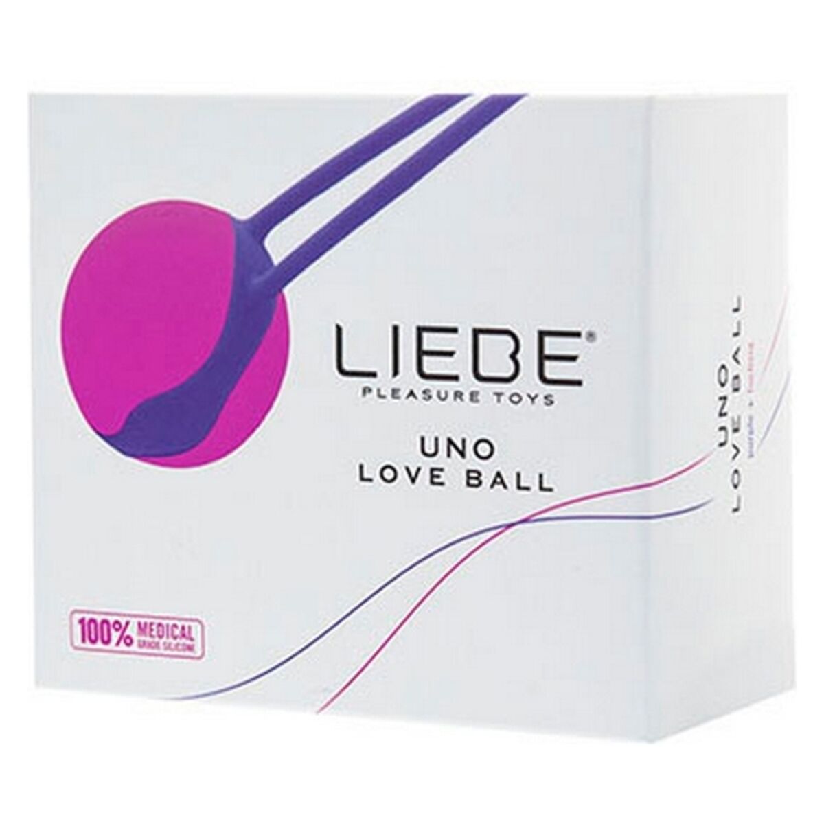 Orgasmusbälle Liebe Uno Love Ball – Silikon Rosa