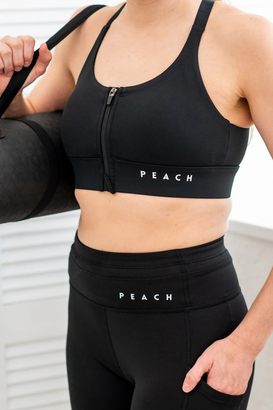 Leggings „PocketPerfect“ – Inky Schwarz – Detailansicht 2
