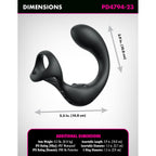 Pipedream Anal Fantasy Elite Schwarz – Aufladbarer Anal-Vibrator - Erotik Shop