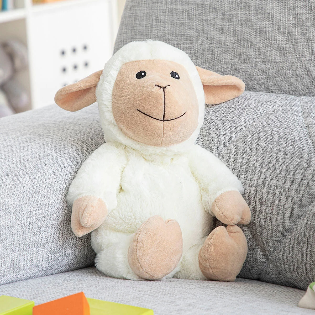 Plüschschaf mit Wärme- und Kältewirkung Wooly – Produktansicht 4