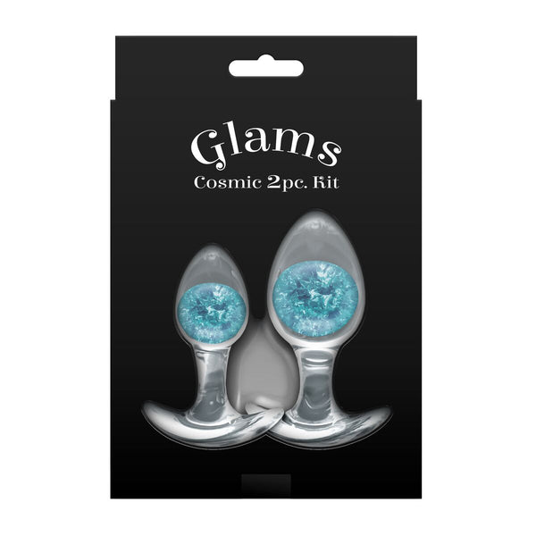 Plug Anal NS Novelties Glams Blau 2 Stücke 7 cm 8 - Erotik Shop