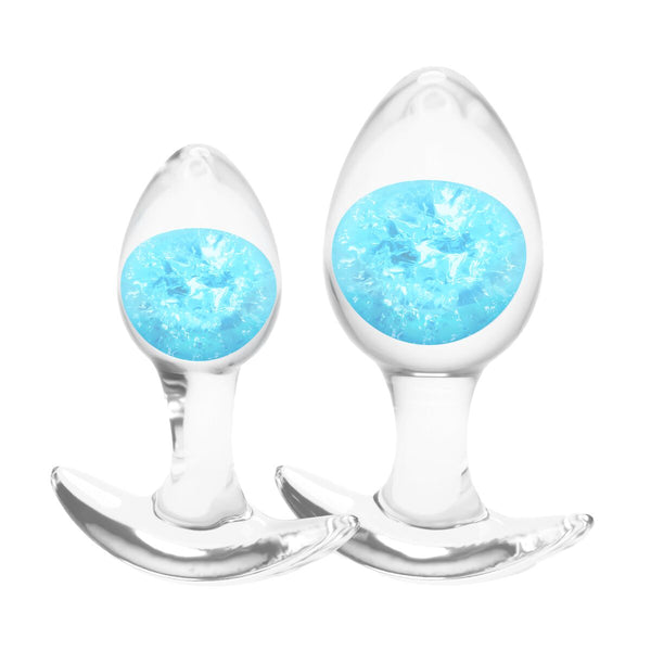 Plug Anal NS Novelties Glams Blau 2 Stücke 7 cm 8 - Erotik Shop