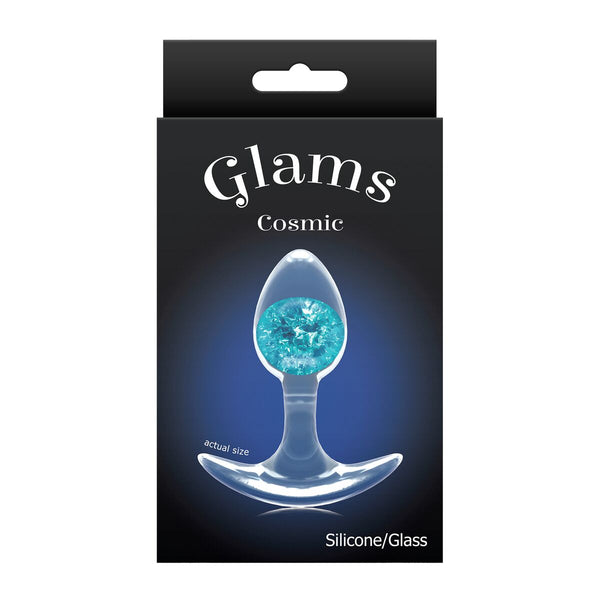 Plug Anal NS Novelties Glams Blau 7 cm jetzt reduziert - Erotik Shop