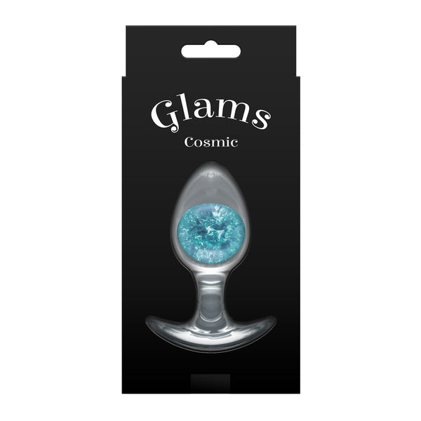 Plug Anal NS Novelties Glams Blau 8 cm jetzt reduziert - Erotik Shop