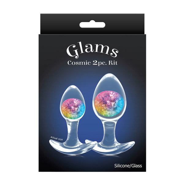 Plug Anal NS Novelties Glams Bunt 2 Stück 7 cm 8 - Erotik Shop
