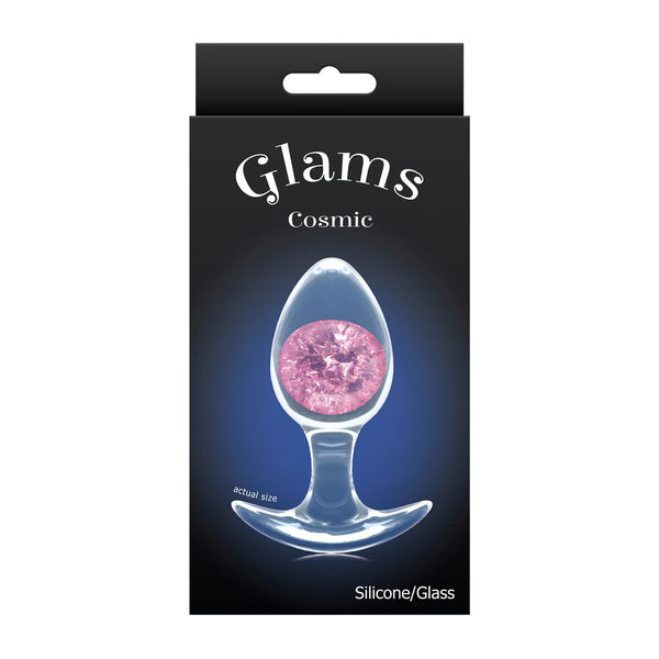 Plug Anal NS Novelties Glams Rosa 8 cm jetzt entdecken - Erotik Shop