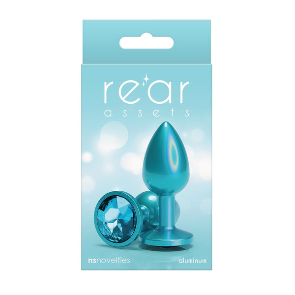 Plug Anal NS Novelties Rear Assets Blau 6,3 cm kaufen - Erotik Shop