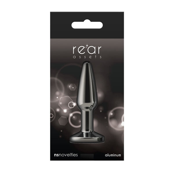 Plug Anal NS Novelties Rear Assets Schwarz 6,9 cm - Erotik Shop