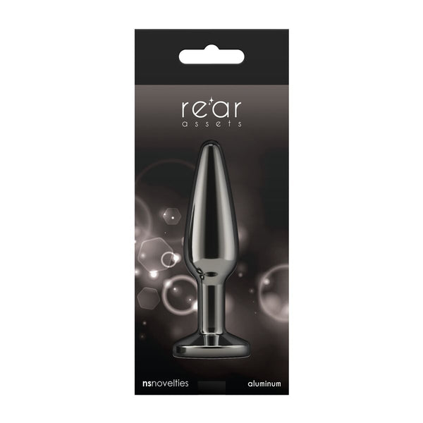 Plug Anal NS Novelties Rear Assets Schwarz 8,8 cm - Erotik Shop