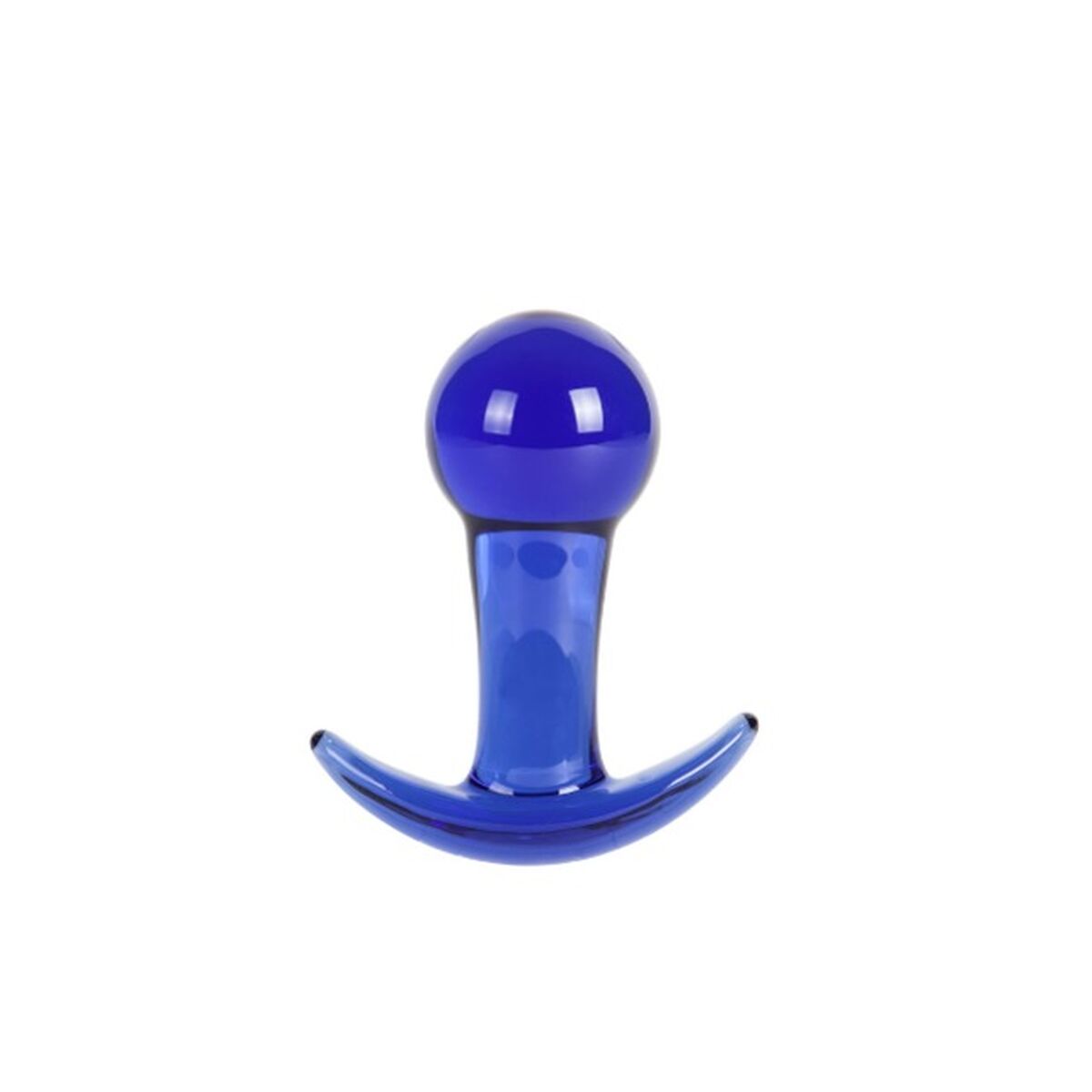 Plug Anal S Pleasures Blau - Eleganter Glasanalplug