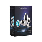 Plug Anal S Pleasures Blau Silberfarben