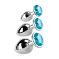 Plug Anal S Pleasures Blau Silberfarben