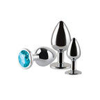 Plug Anal S Pleasures Blau Silberfarben