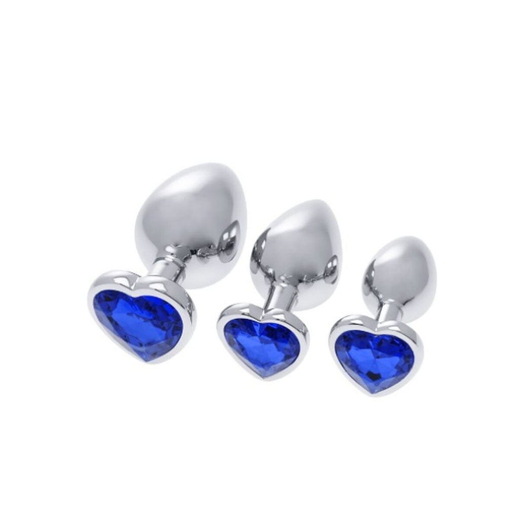 Plug Anal S Pleasures Blau Silberfarben Online Shop