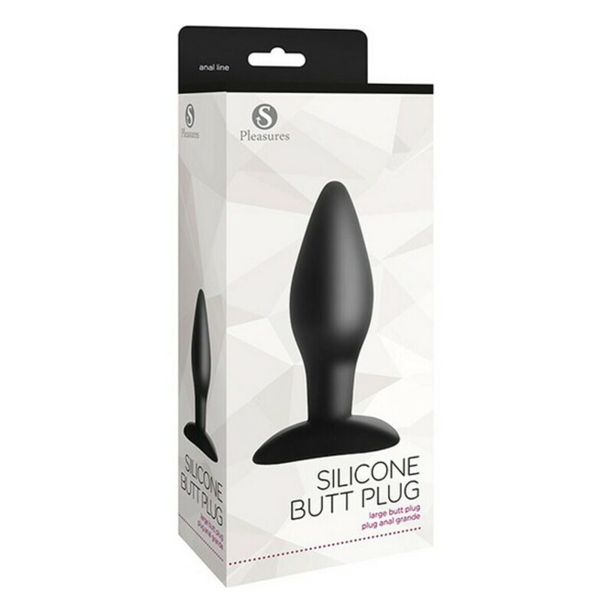 Plug Anal S Pleasures – Ergonomischer Schwarz