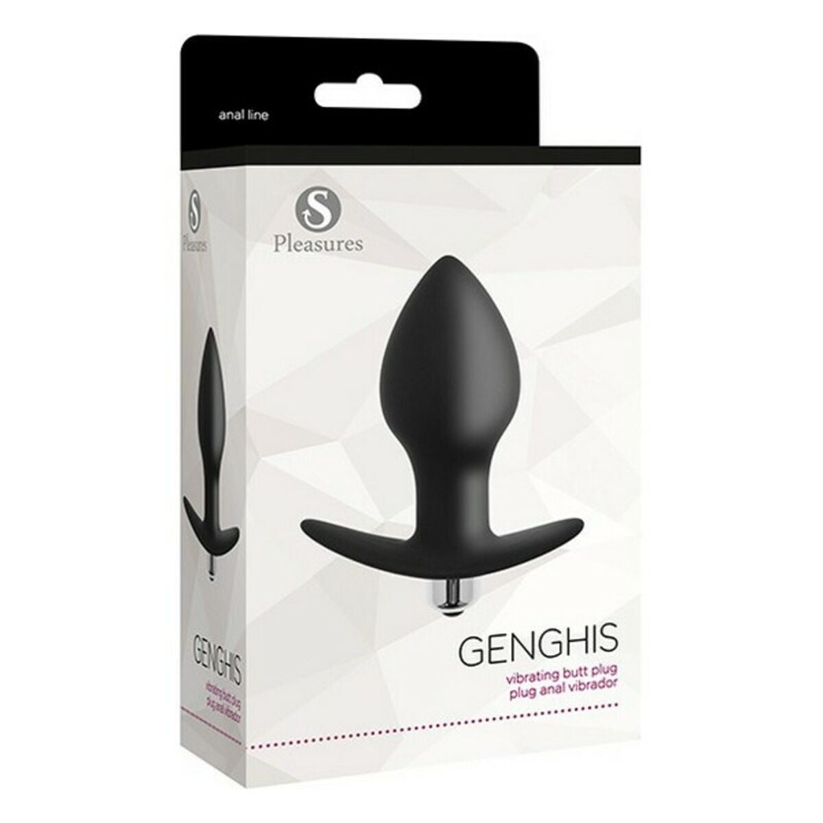Plug Anal S Pleasures Genghis Schwarz Erotik Spielzeug