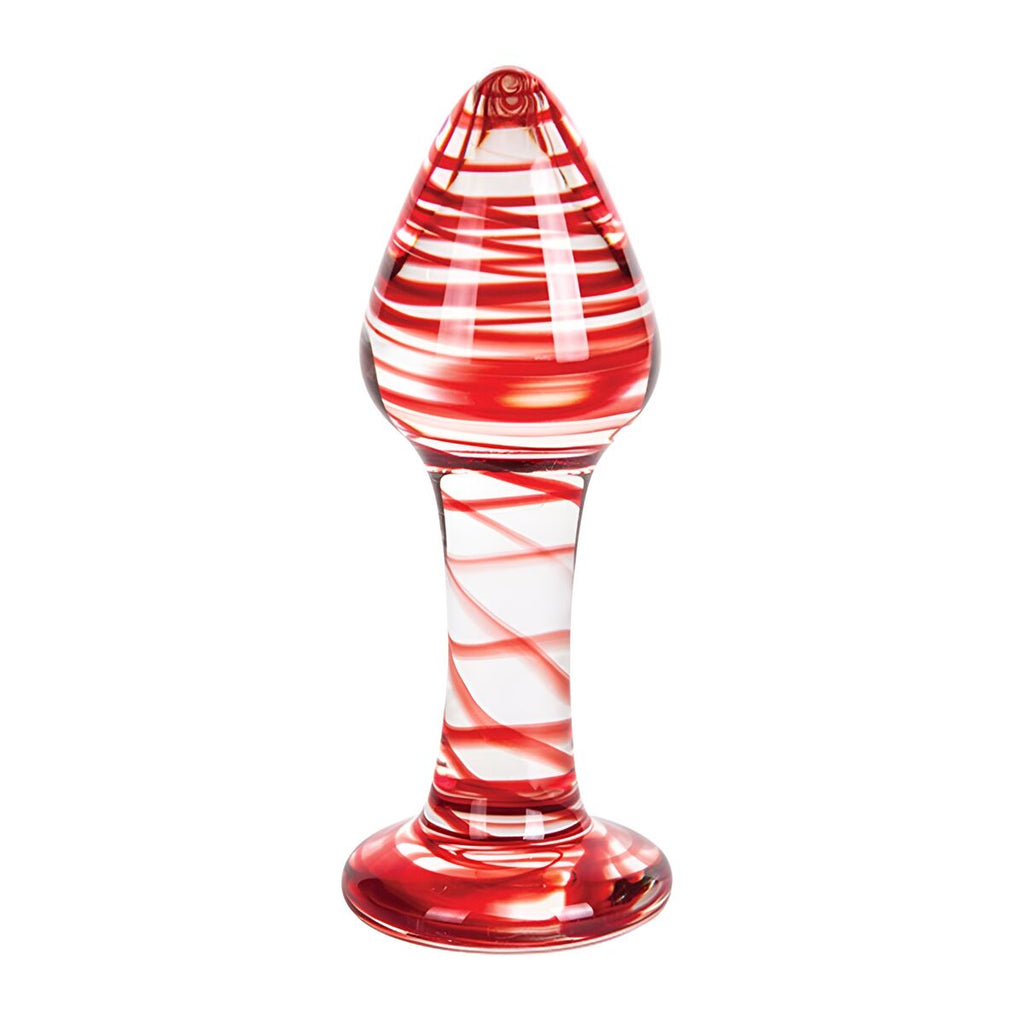 Plug Anal S Pleasures Rot Durchsichtig – Wasserfest Unisex