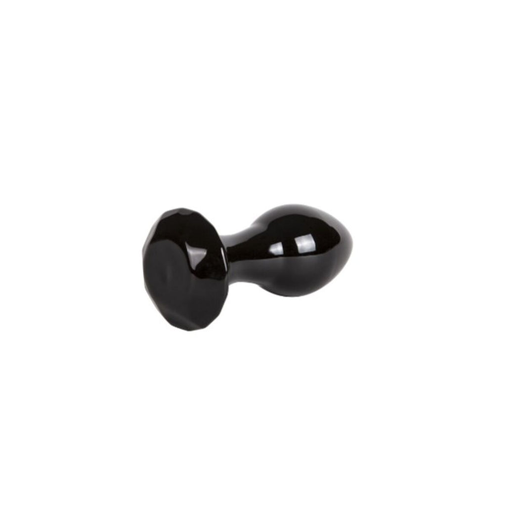 Plug Anal S Pleasures Schwarz - Eleganter Analplug 7 cm