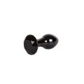 Plug Anal S Pleasures Schwarz - Eleganter Analplug 7 cm