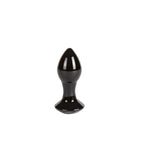 Plug Anal S Pleasures Schwarz - Eleganter Analplug 7 cm