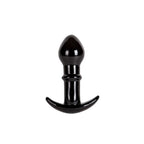 Plug Anal S Pleasures Schwarz – Eleganter Analplug aus Glas