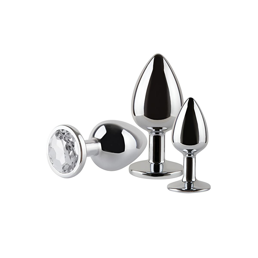 Plug Anal S Pleasures Silberfarben – Wasserfest Unisex