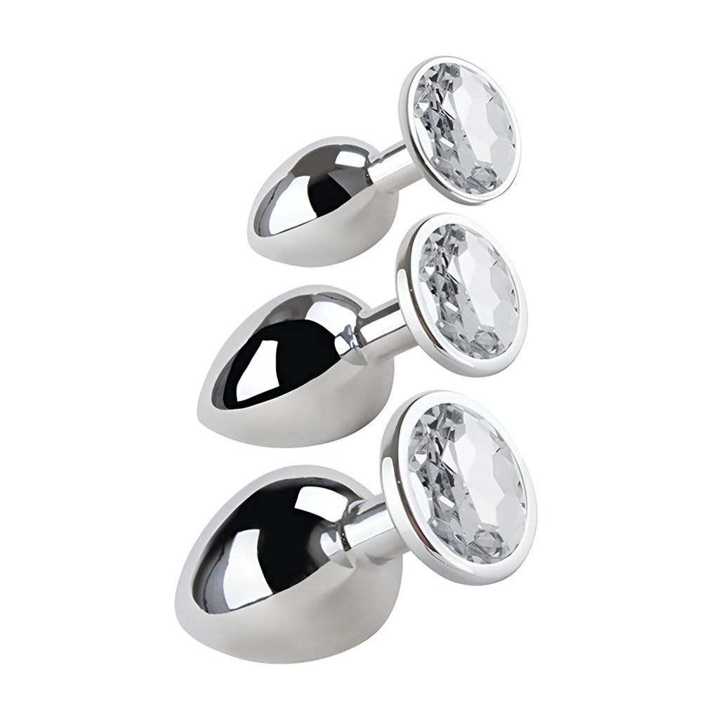 Plug Anal S Pleasures Silberfarben – Wasserfest Unisex