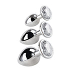 Plug Anal S Pleasures Silberfarben – Wasserfest Unisex