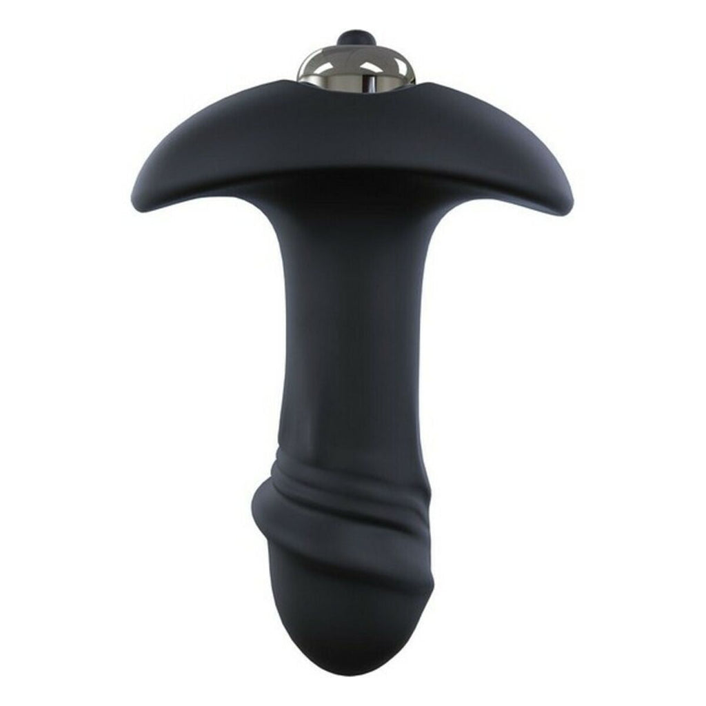 Plug Anal S Pleasures Twist Schwarz Silberfarben
