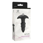 Plug Anal S Pleasures Wave Schwarz Silberfarben kaufen