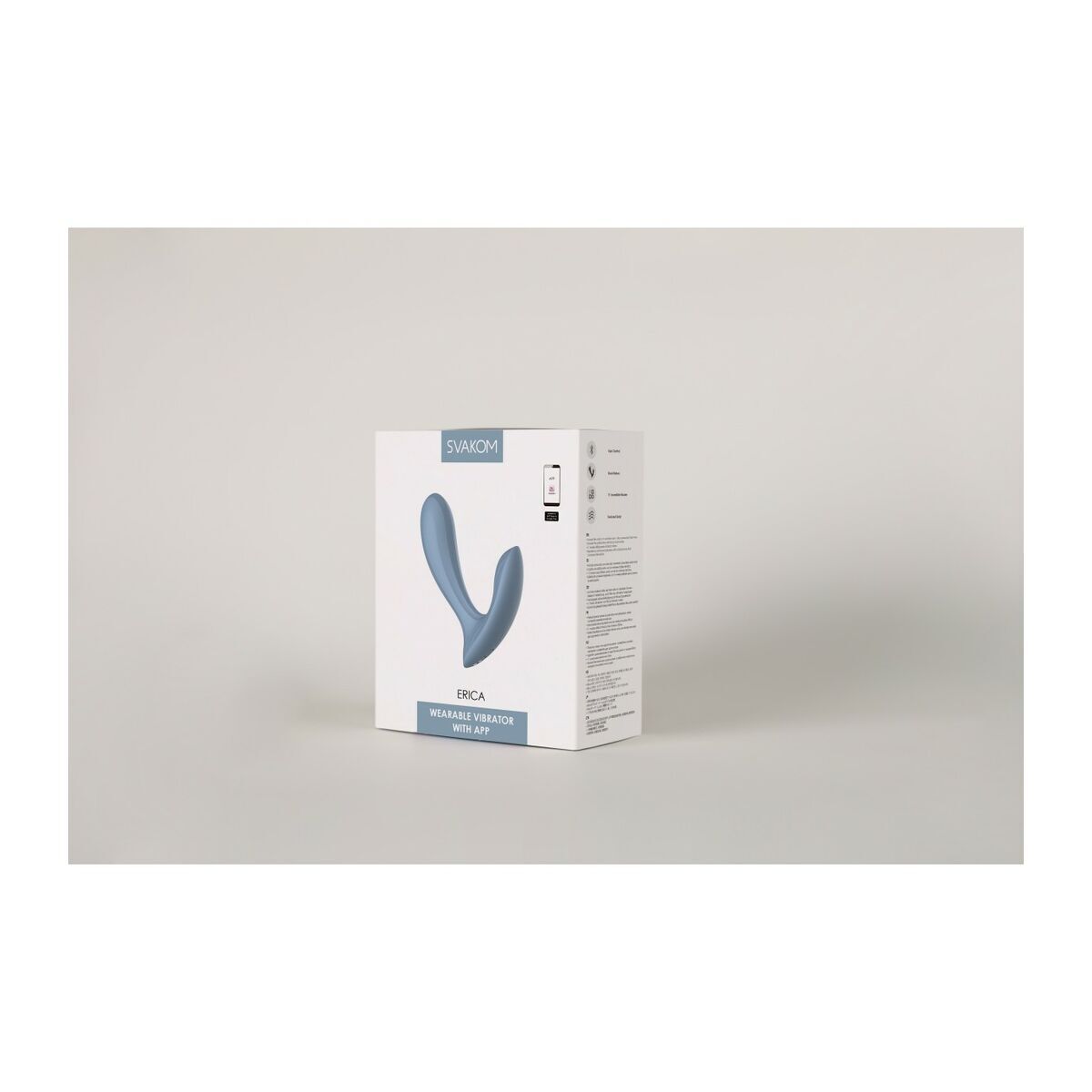 Plug Anal Svakom Blau 8,3 cm Erotisches Spielzeug - Erotik Shop