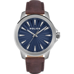 Produktbild von Police Herrenuhr Edelstahl 42 mm Elegant Schwarz