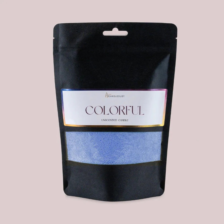 Pulverkerzen-Nachfüllset – Duftfrei Dunkel Blau, 330 g