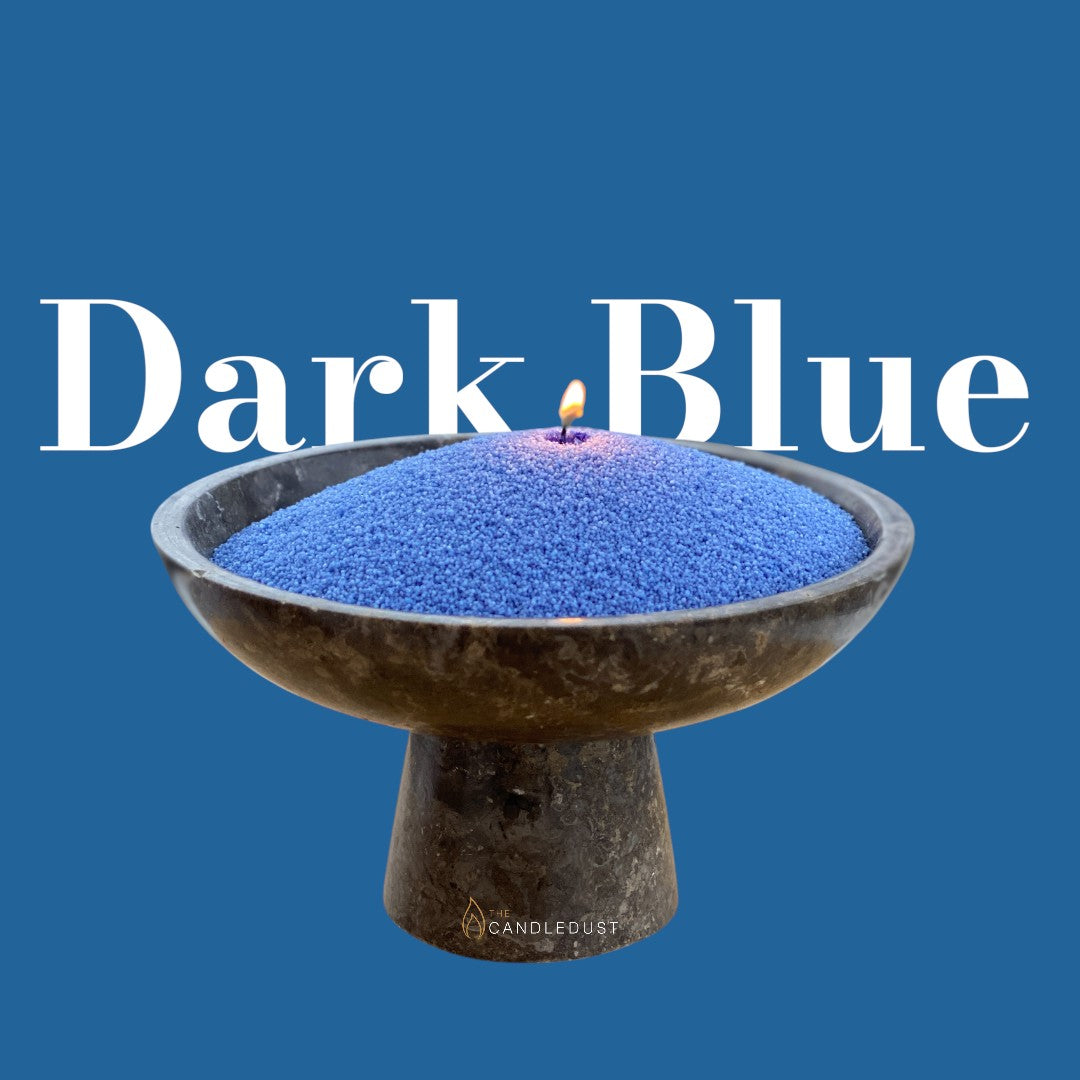 Pulverkerzen-Nachfüllset – Duftfrei Dunkel Blau, 330 g – Detailansicht 2