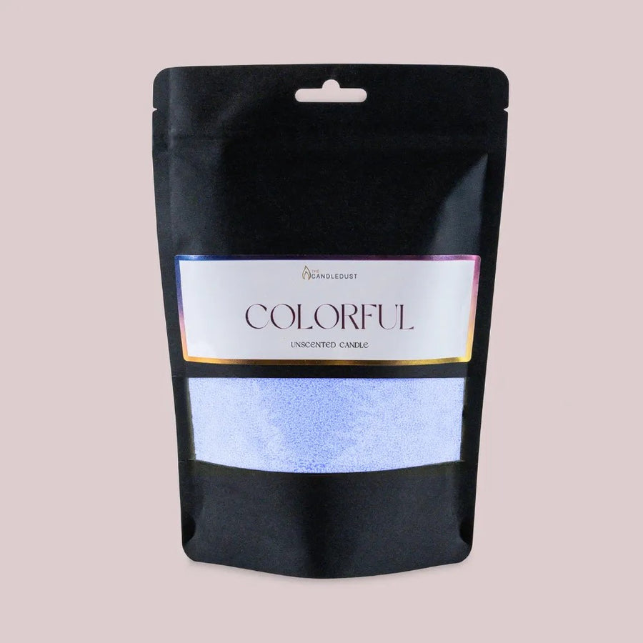 Pulverkerzen-Nachfüllset – Duftfrei Sky Blau, 330 g
