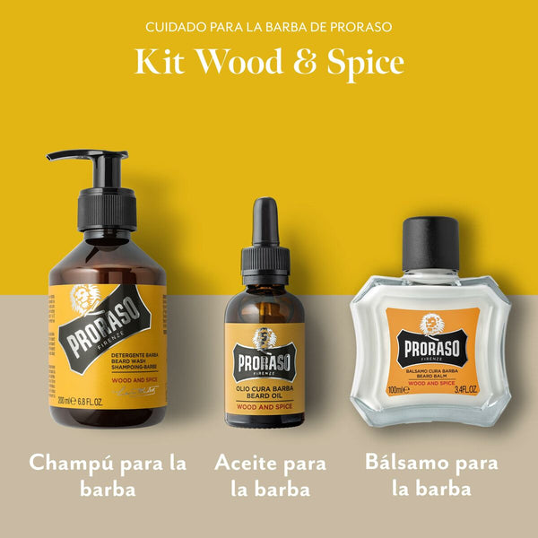 Proraso Bartpflege Set Wood & Spice – 3 Teile Für Den Modernen Mann - Neuheiten