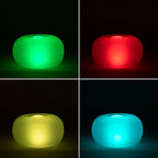 Pulight Aufblasbarer Hocker mit RGB LED Beleuchtung