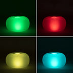 Pulight Aufblasbarer Hocker mit RGB LED Beleuchtung