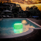 Pulight Aufblasbarer Hocker mit RGB LED Beleuchtung