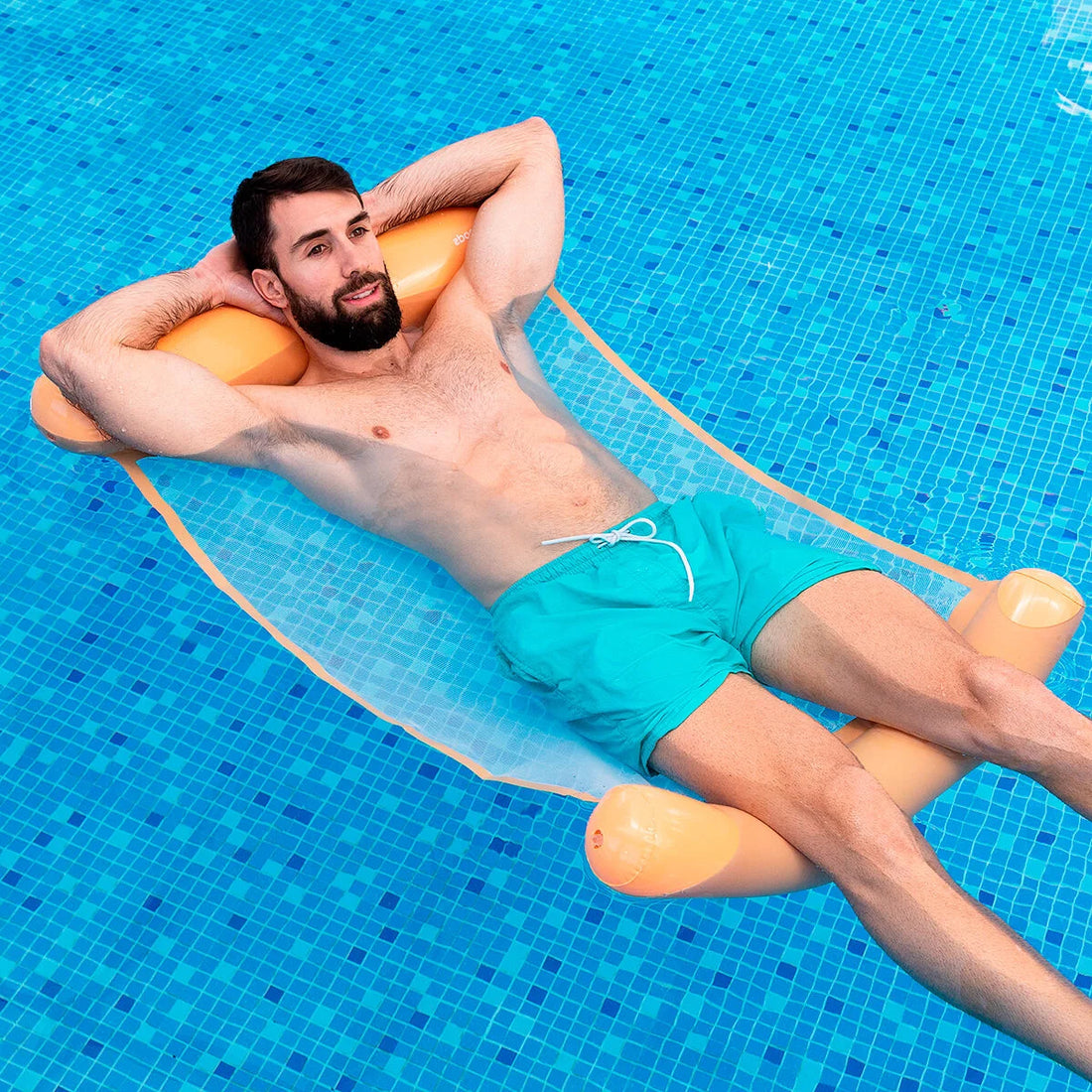 Individuelle schwimmende Hängematte für den Pool Pulok – Detailansicht 5