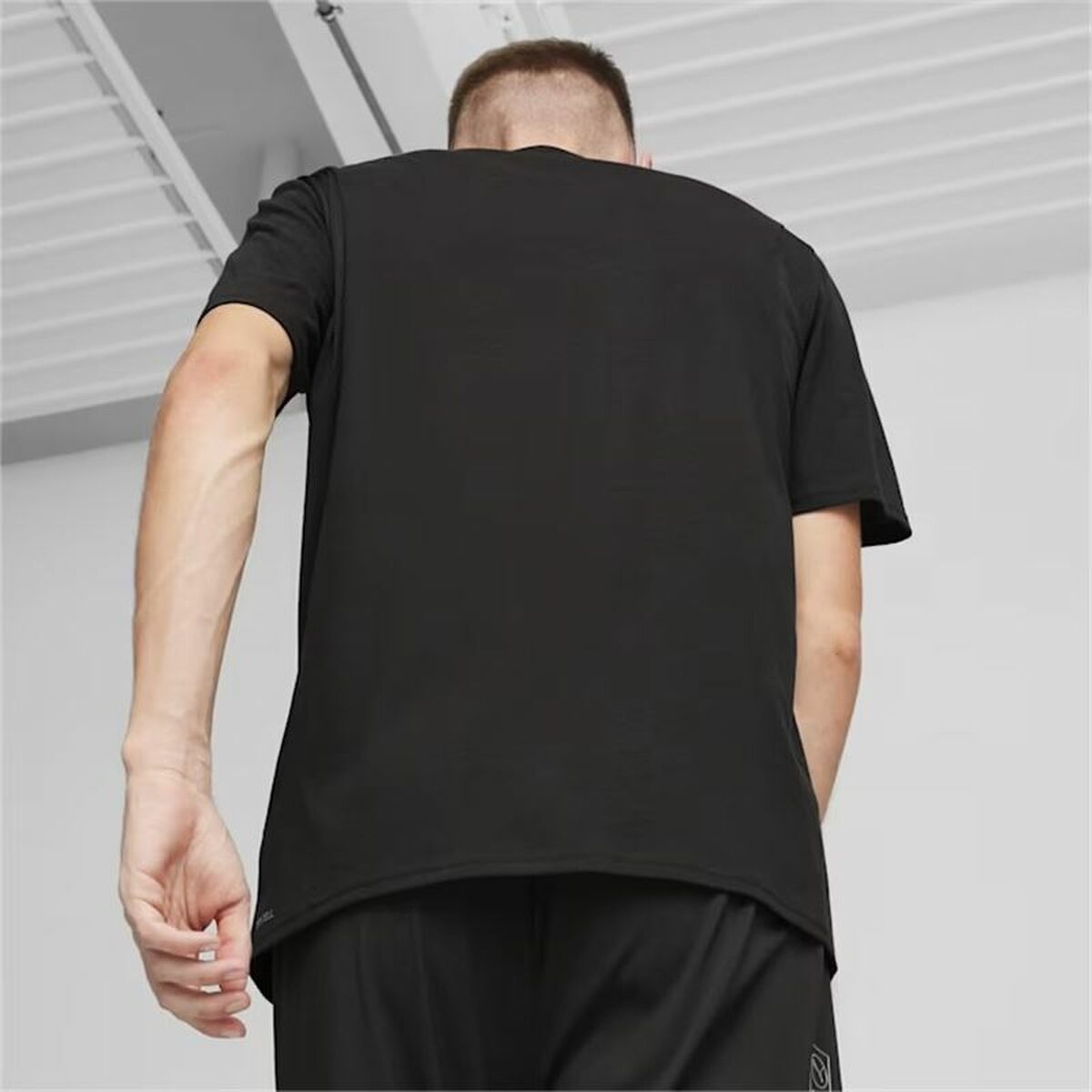 Puma Fit Triblend Schwarz Herren T Shirt