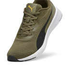 Puma Flyer Lite Olive Laufschuhe für Erwachsene - Sport & Freizeit